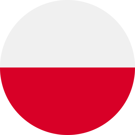 flaga Polski w kółku
