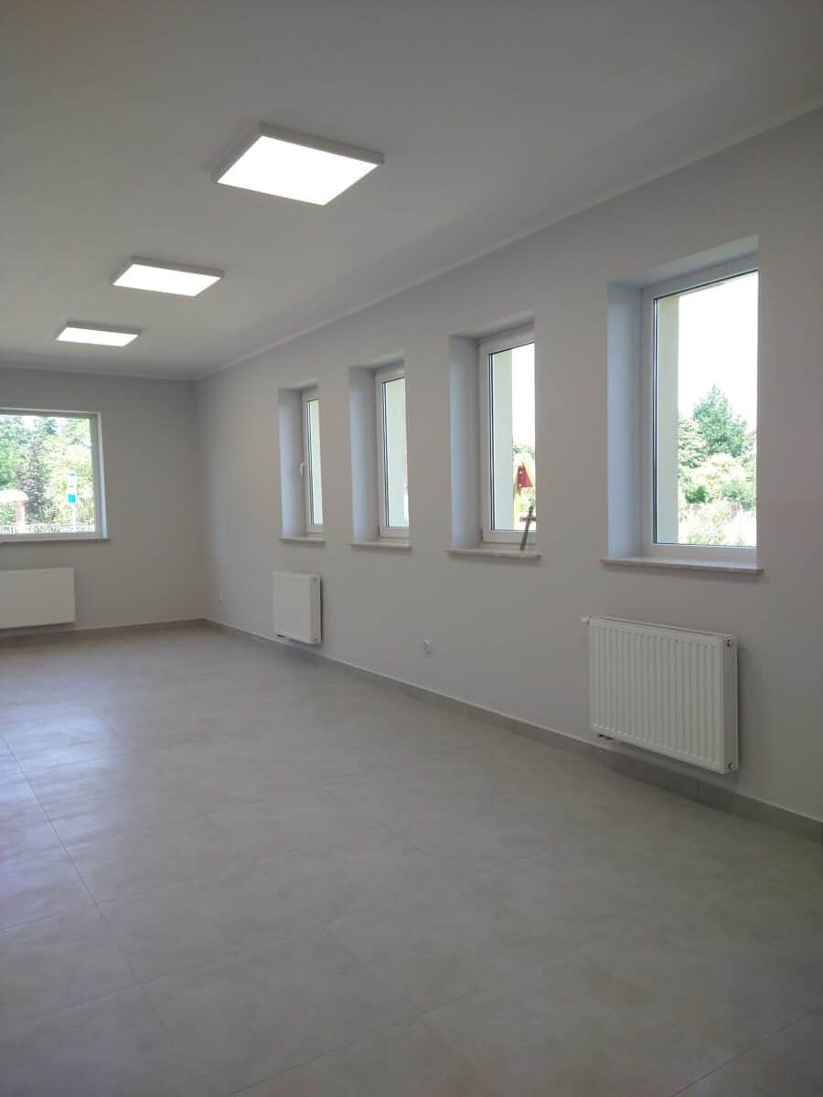 Pomieszczenie z piecem centralnego ogrzewania