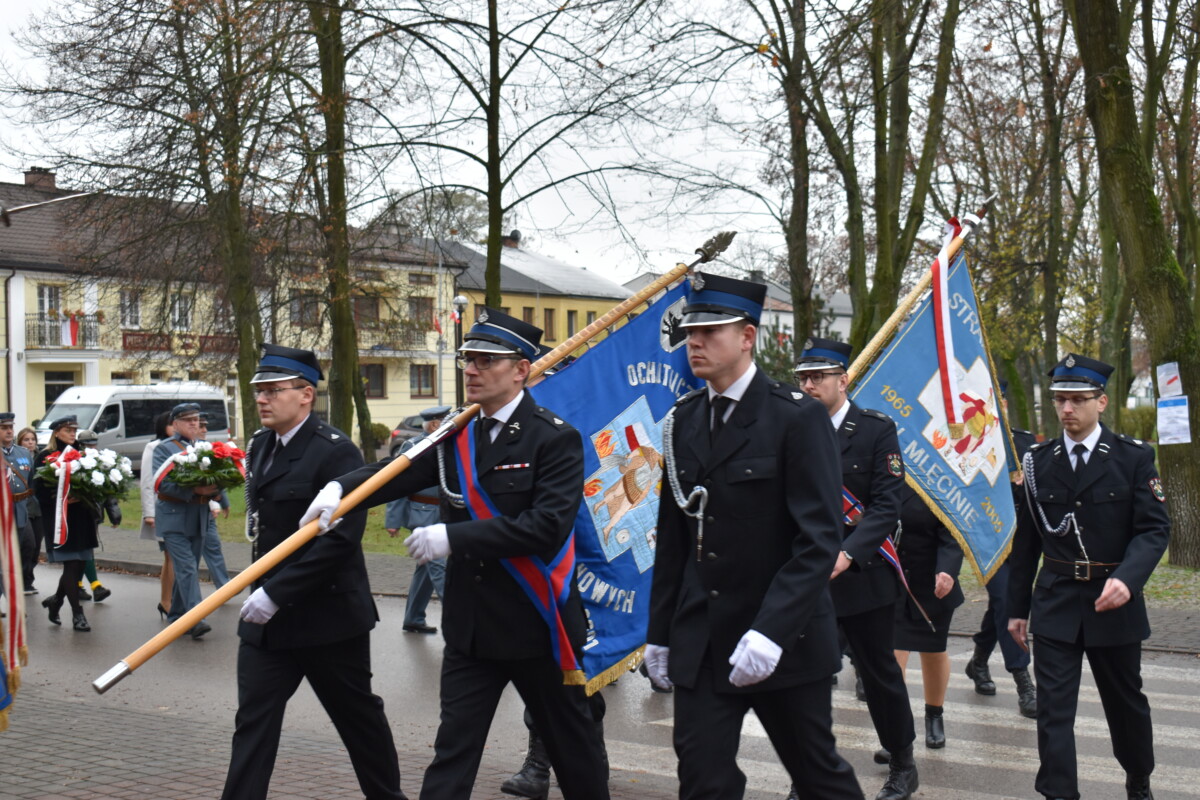 11 listopada w Dobrem zorganizowano obchody 104. Rocznicy Odzyskania Niepodległości przez Polskę.