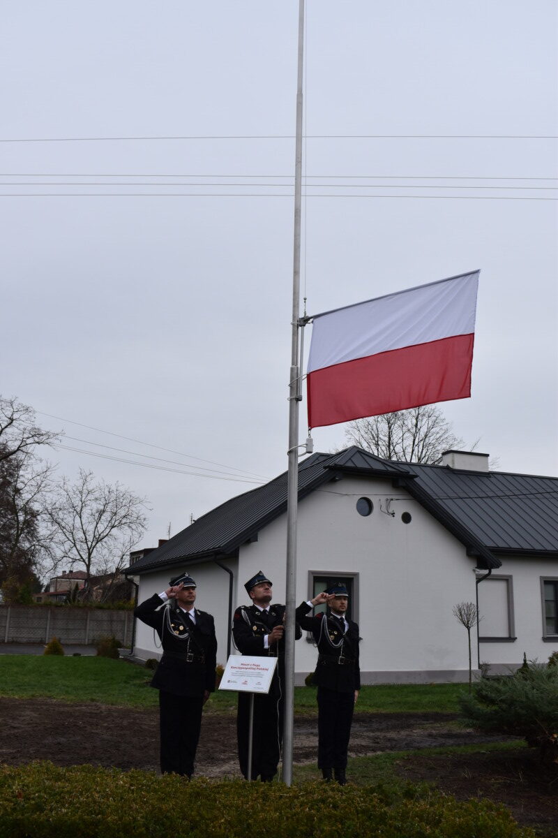 11 listopada w Dobrem zorganizowano obchody 104. Rocznicy Odzyskania Niepodległości przez Polskę.