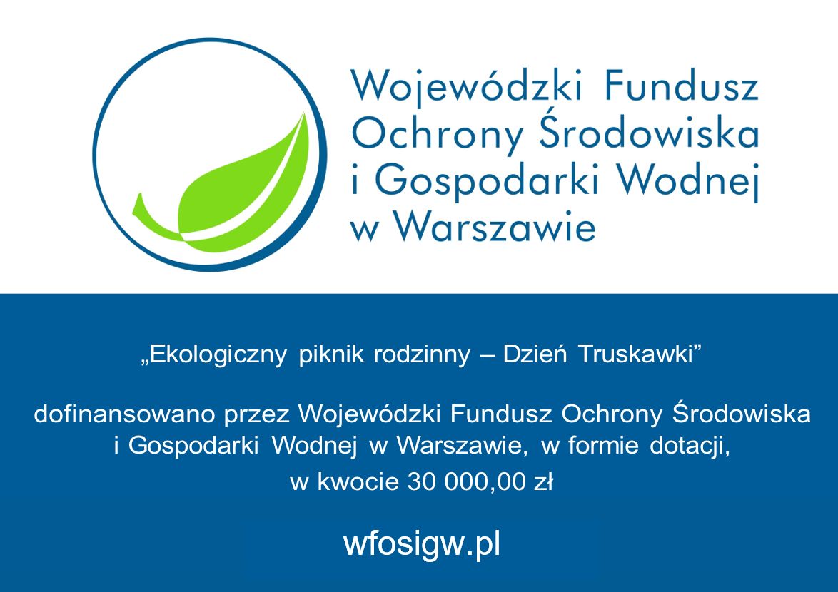 tablica z logiem WFOŚiGW