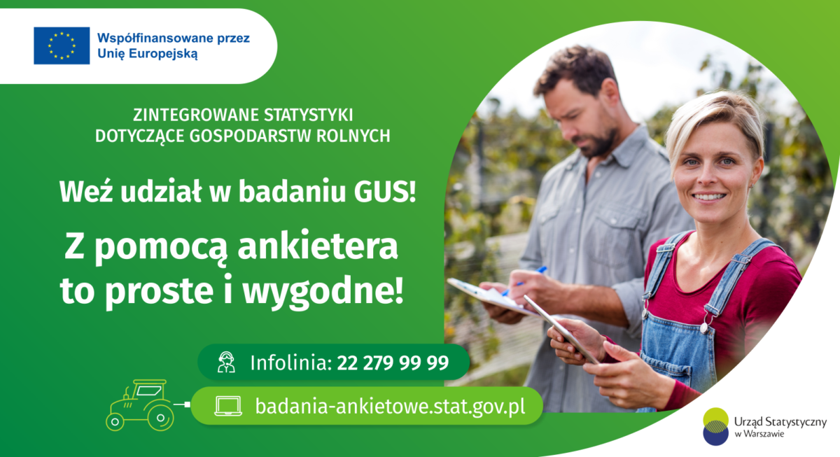 Ankieterzy pomogą rolnikom. Rusza druga faza ważnych badań statystycznych Od 1 czerwca do 14 sierpnia 2023 r. na terenie całego kraju odbywają się istotne dla polskiego rolnictwa badania statystyczne.
