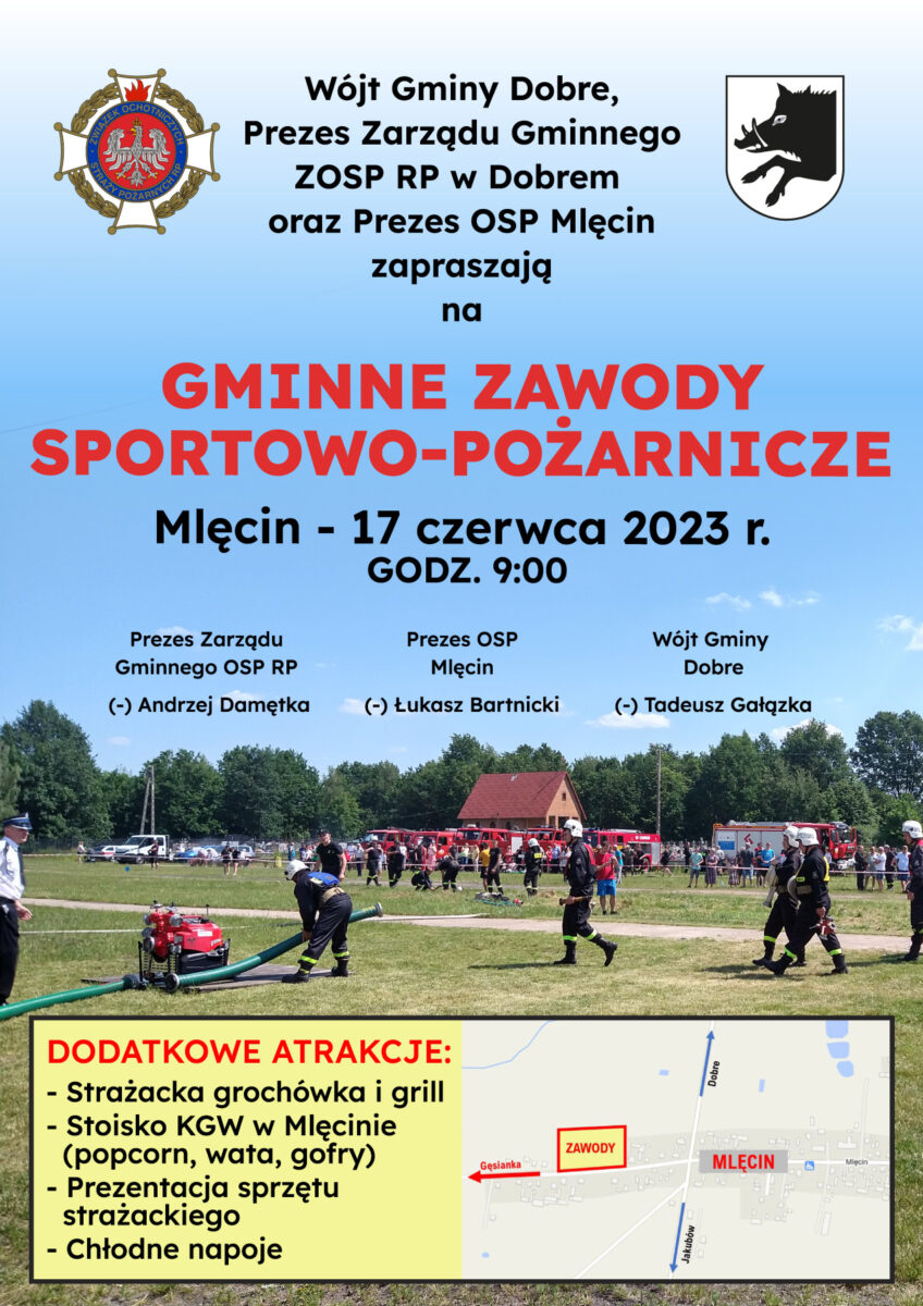 Strażacy na łace